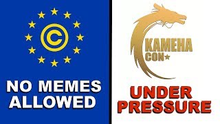 Article 13 That Bans Memes In Eu Ped Con Supporting Vic Mignogna Under Pressure