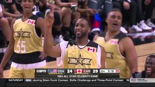 T-mac shoots a wide-open airball in the 2016 celeb game