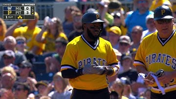 MIL@PIT: Harrison plates Joyce with single to center