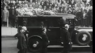 London says goodbye to Dick Sheppard (1937)
