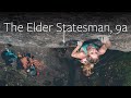 Matilda sderlund climbing the elder statesman 9a