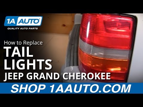 How to Replace Tail Light 93-98 Jeep Grand Cherokee
