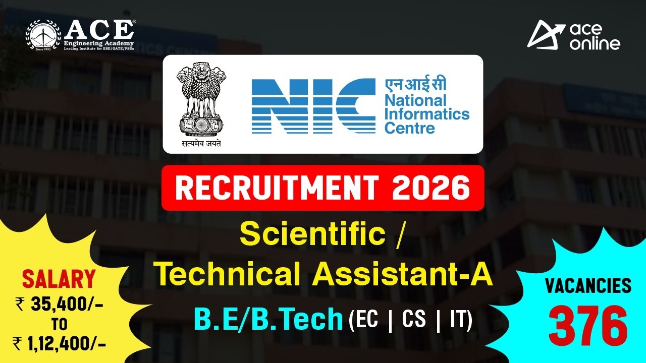 Набор персонала в NIC в 2026 году | 370 вакансий для научно-технической помощи - A