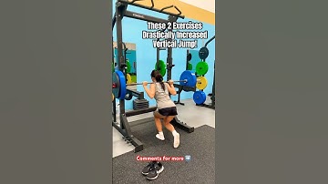 These 2 Exercises Drastically Improved Vertical Jump #shorts