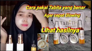 Cara pakai tabita glow yang benar agar cepat glowing