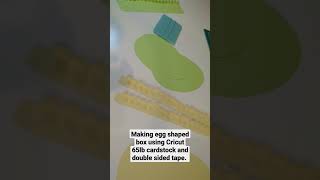 Celebrity Easter egg shaped box. #cricut #shorts Profile