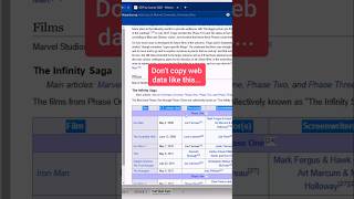 Import Website Data into Excel in Seconds 🔥 | Excel From Web