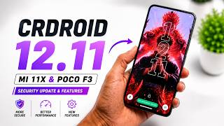 CrDroid 12.11 July Update 🔥 Dynamic Bar Improved & Customization | Mi 11X / POCO F3 screenshot 1