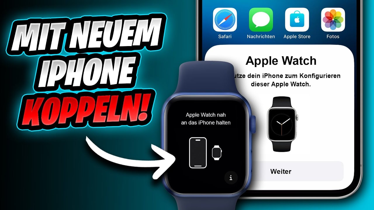 Apple Watch Mit Zweitem Iphone Koppeln Apple Watch mit neuem iPhone koppeln ! ⌚📲 - YouTube