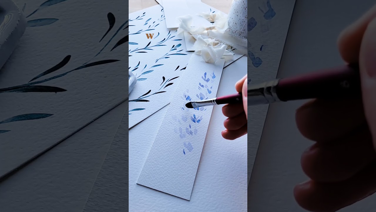 Watercolor Florals + Why I closed my Etsy Shop 