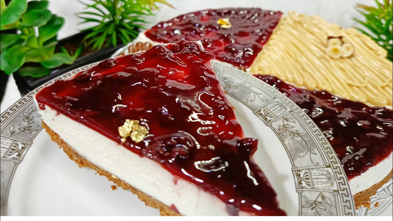 تشيز كيك المحلات لسهرات رمضان/تشيز كيك مشروع مربح مع سعر البيع