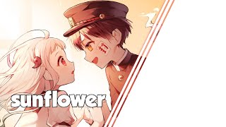 Nightcore - Sunflower (Post Malone & Swae Lee) (Lyrics)