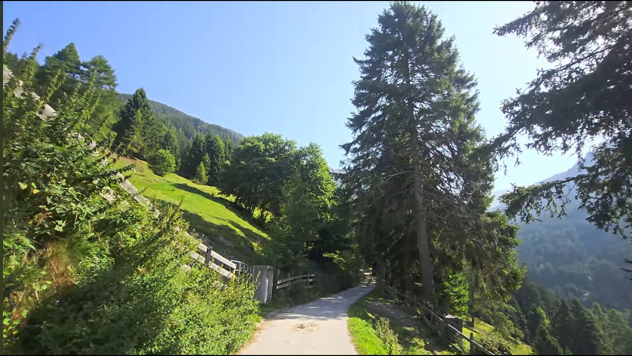 [4k] 이탈리아와 오스트리아의 경계에서 🏔️ 두 나라를 품은 알프스의 품경