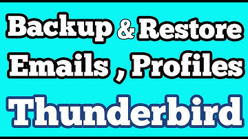 Manually Backup and Restore Emails, Profiles in  Mozilla Thunderbird On Ubuntu 14.04 | 15.04