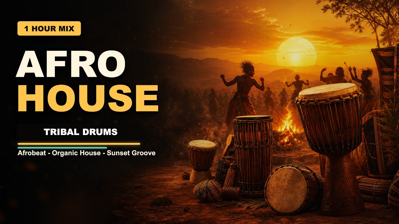Afro House Mix 2026 | 1 Hour Tribal Afrobeat & Deep Drums - YouTube