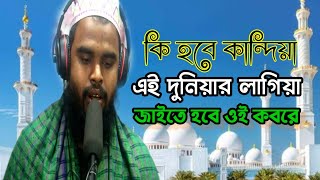 কি হবে কান্দিয়া এই দুনিয়ার লাগিয়া যাইতে হবে ওই কবরে। এই দুনিয়া ছাড়িয়া।সুন্দর এই গজলটি শুনবেন