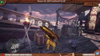 Monster Hunter World with Aulsair! Kulve faming + Gold crowns farming 06/16/18