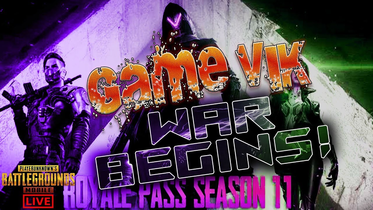 PUBG MOBILE LIVE - Rush Rank Push With GAMEVIK - PUBGMOBILE