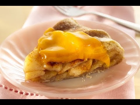 Apple pie with cheese - YouTube