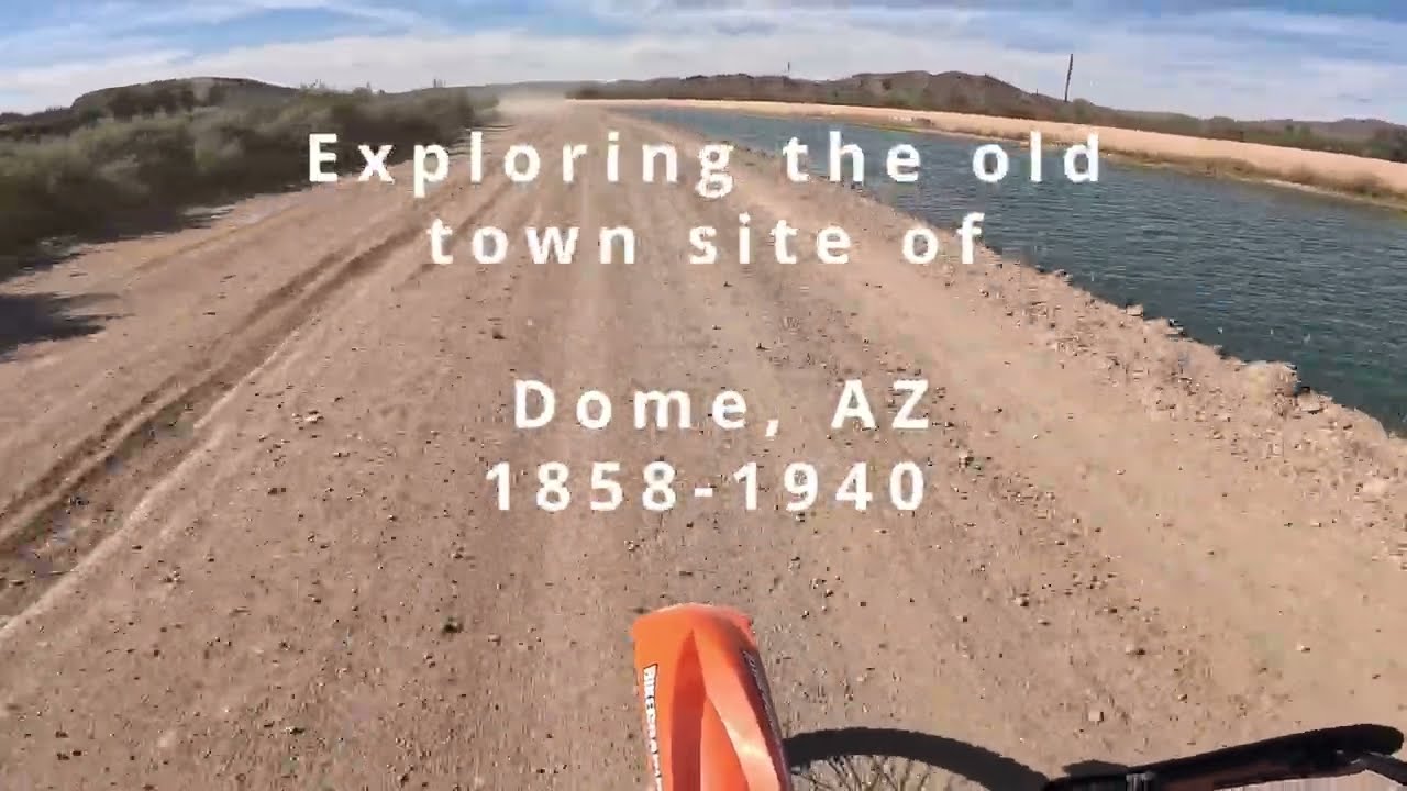 Riding Dirt Bikes to Dome Arizona