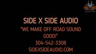 Side X Side Audio Demo Video