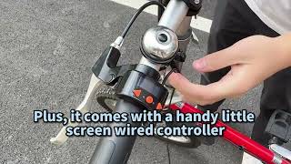 Ride Smart & Safe: D5K WiFi Bike Dashcam with Tire Pressure Sensor!