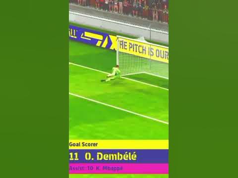 O.bembele is right foot cirl goal 💥 #football #efootball #pes2021 # ...