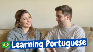 AMERICANO FALANDO PORTUGUÊS BR (English subtitles) | Learning Brazilian Portuguese