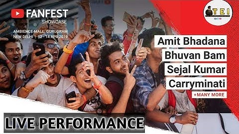 Round2hell Live performance at Ytff 2019 Delhi | Youtube Fanfest Delhi |Ambience Mall Gurugram|#ytff