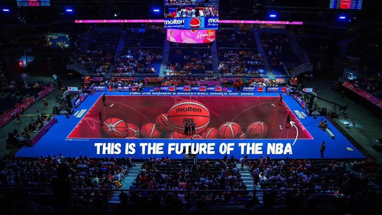 The Future of The NBA is LED Court ?