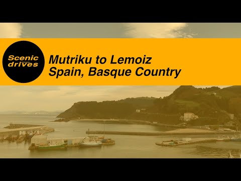 Slow TV. Scenic drives - The road trip quarterly - Mutriku to Lemoiz in Spain