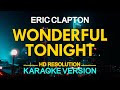 Eric clapton  wonderful tonight karaoke version