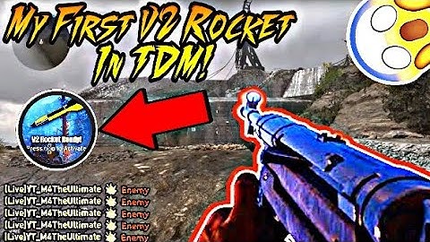 MY FIRST V2 ROCKET! (In TDM)