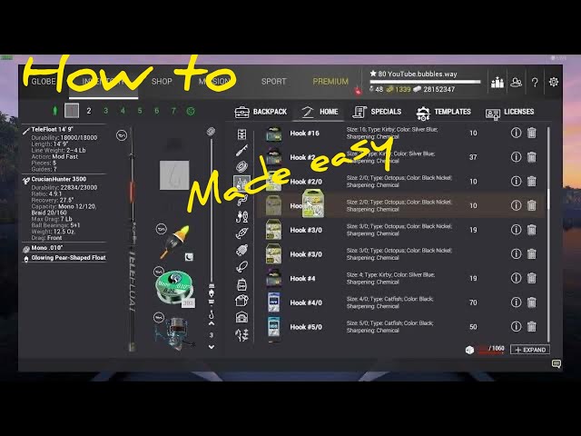 Fishing Planet How To Setup Rods Every way - YouTube Fishing Planet How To Setup Rods Every way - YouTube