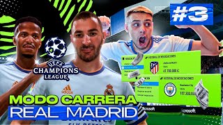  ¡FICHAJE GALÁCTICO & DEBUT en CHAMPIONS! FIFA 22 | MODO CARRERA - REAL MADRID #3