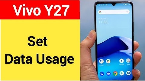 How to set data usage Vivo Y27, Vivo Y27 data limit Kaise lagaen