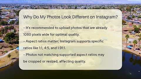 Why Do My Photos Look Different on Instagram? - Everyday-Networking