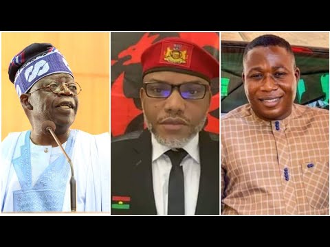 TINUBU SENDS IMPORTANT MESSAGE TO NNAMDI KANU, SUNDAY IGBOHO FOR WOKING AGAINST HIS 2023 AMBITION