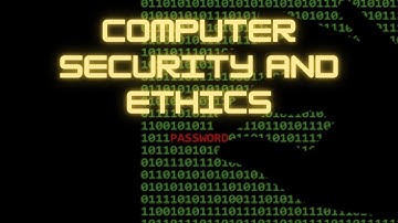 Computer Security and Ethics | part: 1 | Class: 9 | Sindh board