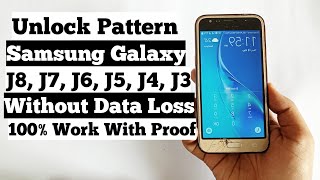Unlock Samsung - J8, J7, J6, J5, J4, J3 Phones Pattern Lock Unlock Without Data Loss screenshot 2
