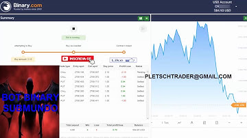 AUTO BOT BINARY SUBMUNDO NA BINARY.COM SOMOS OS MELHORES! PLETSCH TRADER