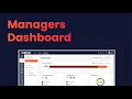 Thrive learning  skills platform managers dashboard