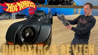 Unboxing the Iconic Batman 1989 HotWheels Batmobile