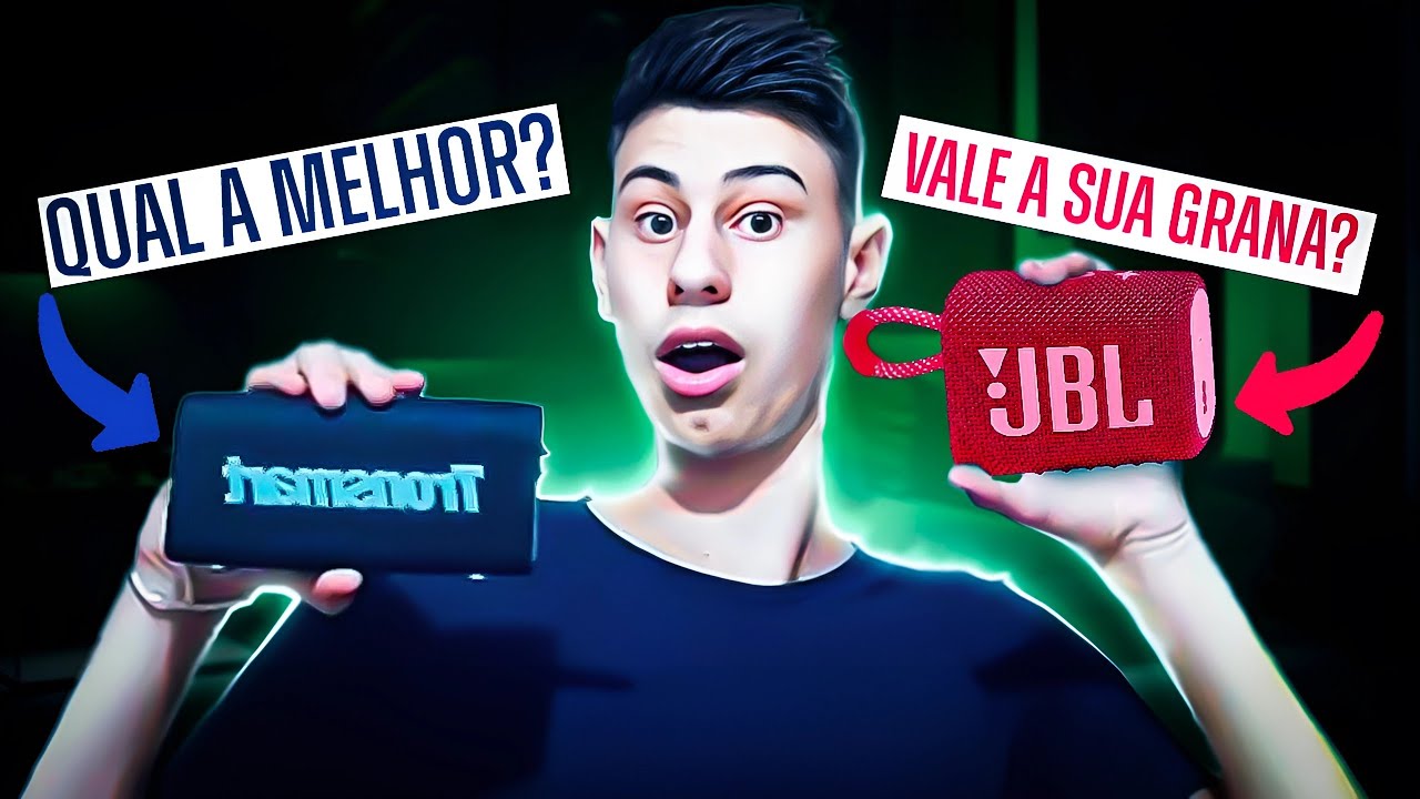 Tronsmart vs JBL Qual ganha? | Trip ou Go3? Eis a questão!