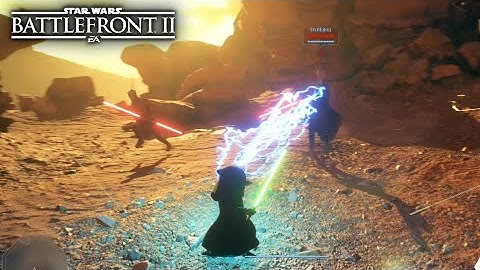MASTER YODA - Duel 2v1 Intense Gameplay #62 | Star Wars Battlefront 2