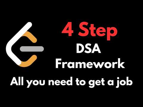 The 4-Step Framework That Can 10× Your Chances of Clearing a DSA Interview