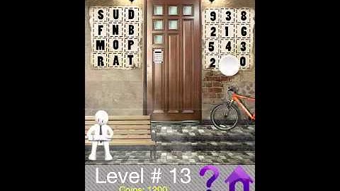 100 Hard Door Codes Level 13 Walkthrough Guide