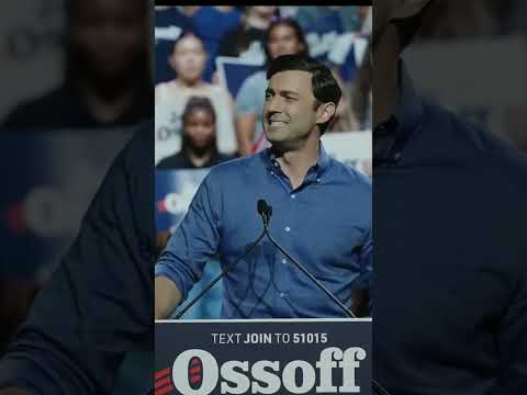 OSSOFF INCRED SPEECH + EXPOSES TRUMP AFFAIR WITH