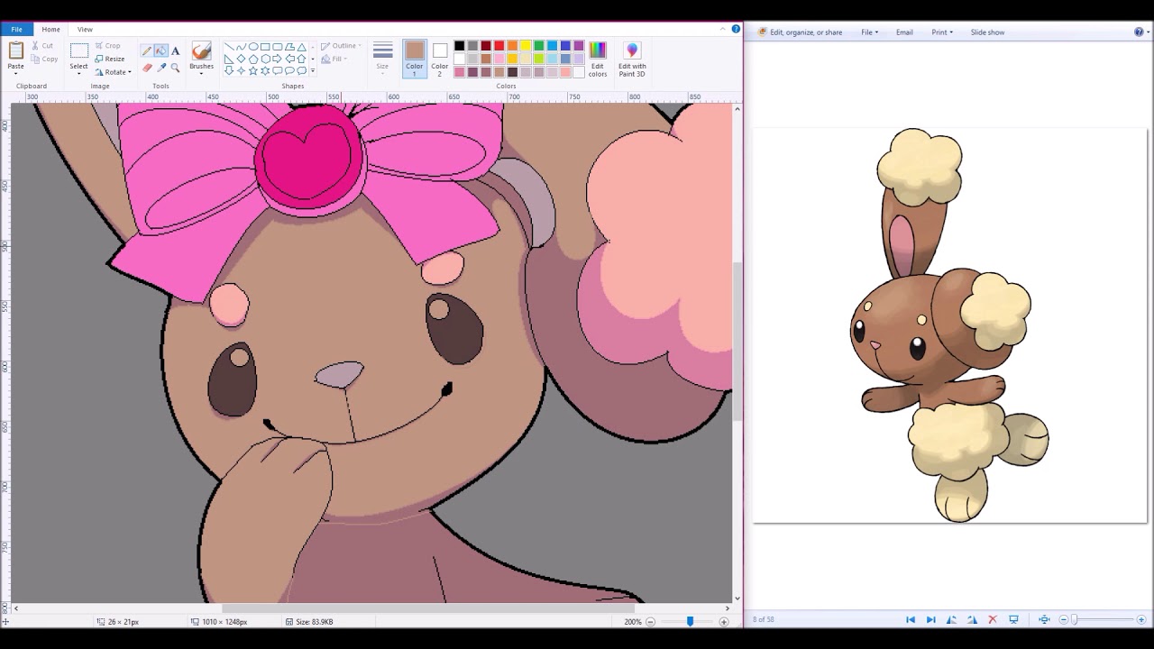 RR🗺️ Shiny Buneary [Speedpaint]