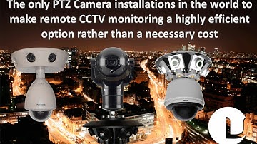 Advanced PTZ Camera System CCTV Monitoring